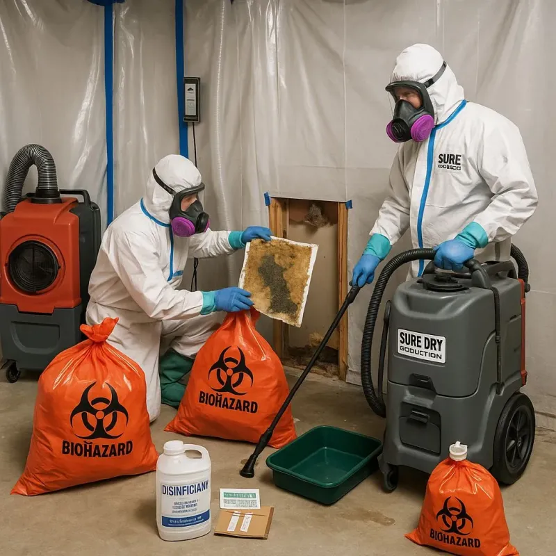 Contaminated Water Handling Protocols process in Humboldt, KS