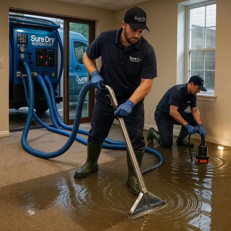 Water Extraction and Removal process in Humboldt, KS